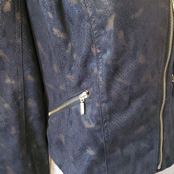 Rock The Republic Faux Leather Moto Jacket - Picture 4 of 11